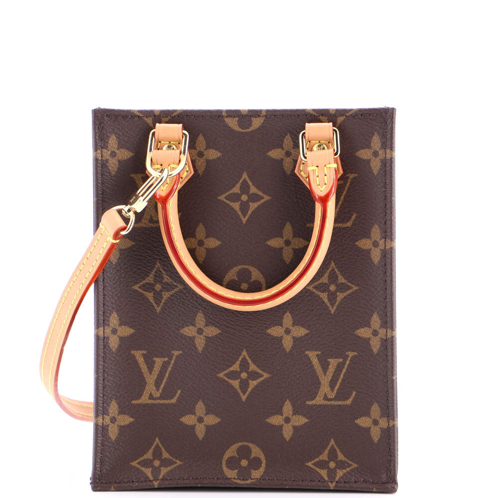 Louis Vuitton Petit Sac Plat Bag Canvas #236489L16B